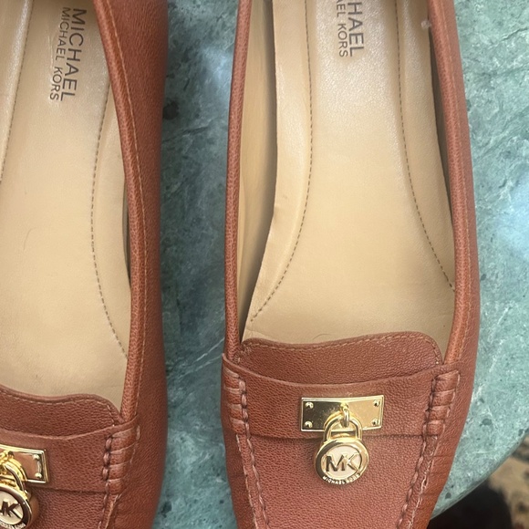 Michael Michael Kors Hamilton Loafers Brown 7.5 - Picture 2 of 10